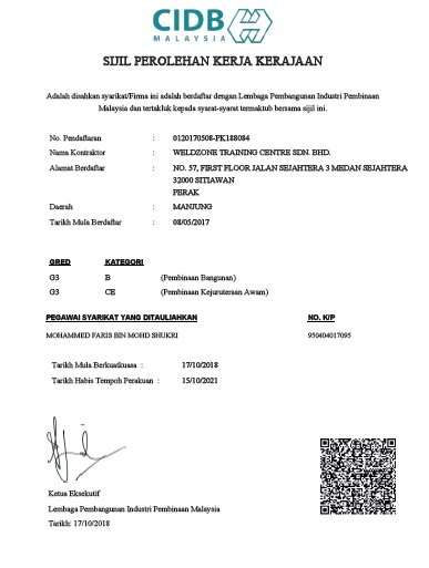 PEROLEHAN KERJA KERAJAAN